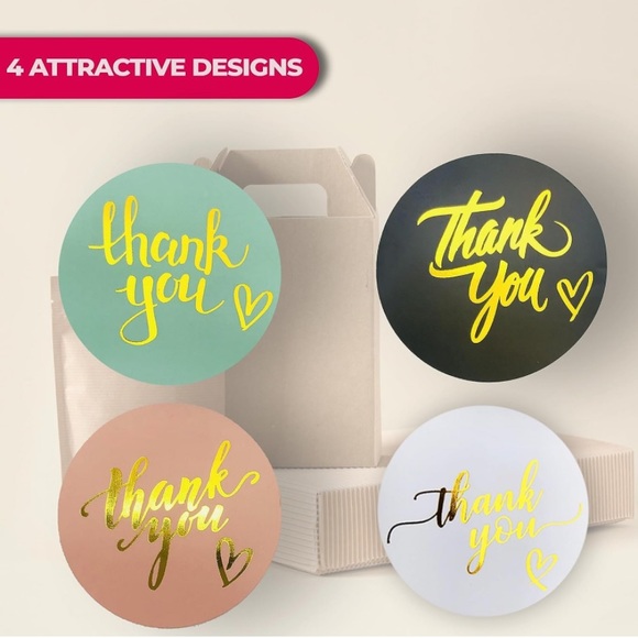 60pc SET!! 30 - 10x13 PolyMailers PLUS 30 Self Adhesive Thank You Sticke… - Picture 6 of 8